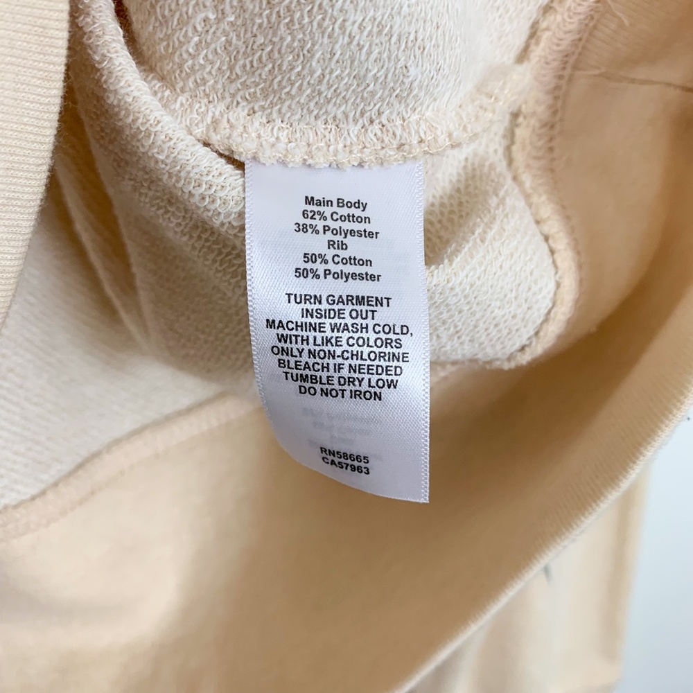 Abound Cream Mock Neck Sweatshirt - Picture 4 of 6